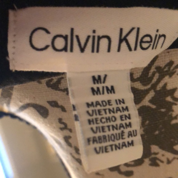 Calvin Kline Long button up blouse - Picture 6 of 6